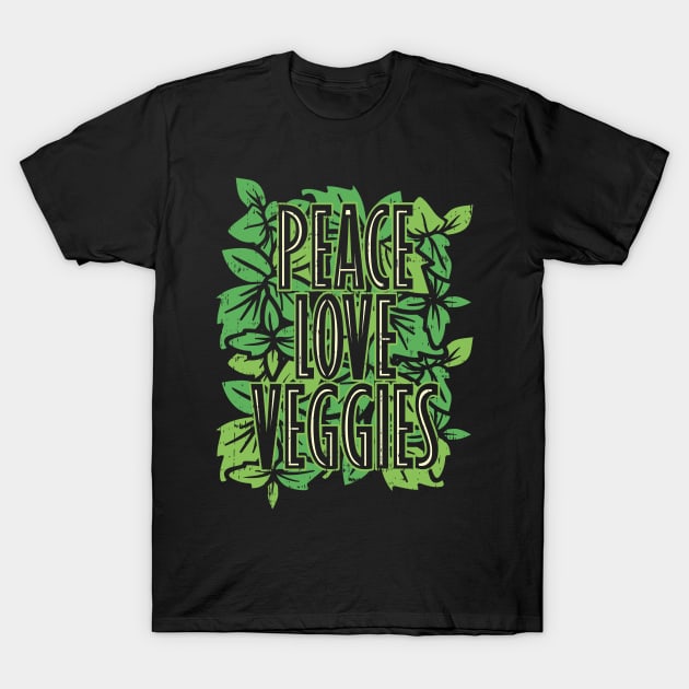 Vegan Vegetarian Plants T-Shirt by Shiva121